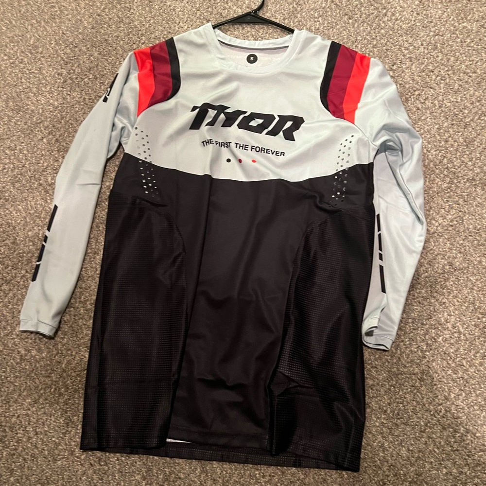 Thor Light Gray Performance Jersey